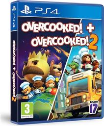 PS4 GAME - OVERCOOKED! 1 + 2 TEAM17