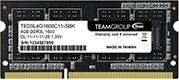 RAM TED3L4G1600C11-S01 ELITE 4GB SO-DIMM DDR3L 1600MHZ TEAMGROUP