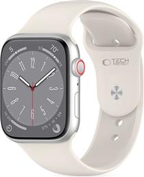 ΛΟΥΡΑΚΙ APPLE WATCH SE/10/9/8/7/6/5/4 (42/41/40MM) - SILICONE ΣΙΛΙΚΟΝΗΣ - STARLIGHT (5906302310159) TECH PROTECT