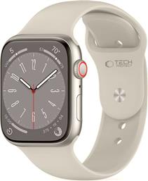 ΛΟΥΡΑΚΙ APPLE WATCH SE/10/9/8/7/6/5/4 (42/41/40MM) - SILICONE ΣΙΛΙΚΟΝΗΣ - STONE (5906302310173) TECH PROTECT