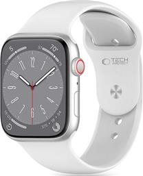 ΛΟΥΡΑΚΙ APPLE WATCH ULTRA2/ULTRA1/SE/10/9/8/7/6/5/4 (49/46/45/44MM) - SILICONE ΣΙΛΙΚΟΝΗΣ - WHITE (5906302304332) TECH PROTECT