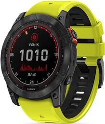 ΛΟΥΡΑΚΙ ICONBAND PRO ΓΙΑ GARMIN FENIX 3/5X/3HR/5X PLUS/6X/6X PRO/7X - LIME / BLACK TECH PROTECT