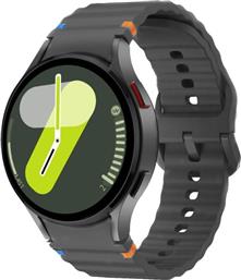 ΛΟΥΡΑΚΙ SAMSUNG GALAXY WATCH FE / 7 / 6 / CLASSIC 6 / 5 / 5 PRO / 4 / CLASSIC 4 (47/46/45/44/43/42/40MM) - SILICONE SPORT ΣΙΛΙΚΟΝΗΣ - CRAYON GREY (5906302313402) TECH PROTECT