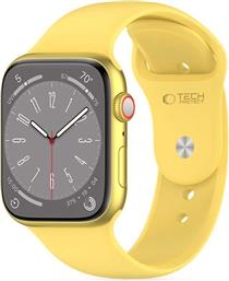 ΛΟΥΡΑΚΙ SILICONE ΓΙΑ APPLE WATCH 49/46/45/44MM - CANARY YELLOW TECH PROTECT