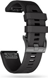 ΛΟΥΡΑΚΙ SMOOTH ΓΙΑ GARMIN FENIX 5/6/6 PRO/7 - BLACK TECH PROTECT