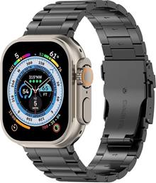 ΛΟΥΡΑΚΙ STAINLESS PRO ΑΠΟ ΑΝΟΞΕΙΔΩΤΟ ΑΤΣΑΛΙ ΓΙΑ APPLE WATCH 49/46/45/44MM - BLACK TECH PROTECT