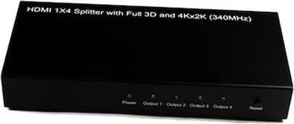 HDMI SPLITTER 306653 4 ΘΥΡΩΝ TECHLY από το PUBLIC