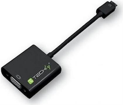 ΜΕΤΑΤΡΟΠΕΑΣ HDMI TO VGA AUDIO MICRO-USB TECHLY