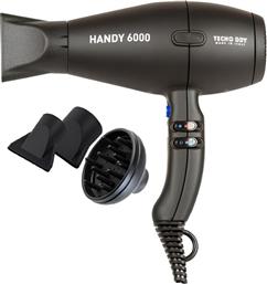 ΣΕΣΟΥΑΡ ΜΑΛΛΙΩΝ HANDY 6000 SUPERPOWER 2500 W ΜΑΥΡΟ TECNO DRY