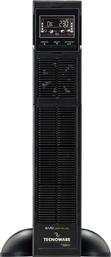 UPS EVO DSP PLUS 3600 R/T 3.600VA / 3.240 W ΜΑΥΡΟ TECNOWARE