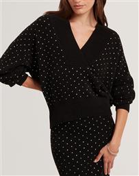 ALIISEE V NECK HOT FIX JUMPER TED BAKER