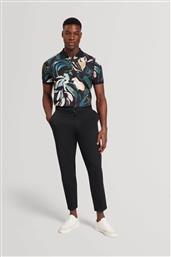 ΑΝΔΡΙΚΟ CASUAL ΠΑΝΤΕΛΟΝΙ ΜΕ ΖΩΝΗ TAPERED FIT ''ARMONDO'' - 281514 ΜΑΥΡΟ TED BAKER