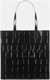 CROCCON CROC EFFECT LARGE ICON BAG TED BAKER