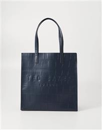 CROCCON CROC EFFECT LARGE ICON BAG (ΔΙΑΣΤΑΣΕΙΣ: 34.5 X 34.5 X 11,5ΕΚ.) TED BAKER