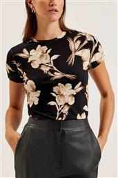 ΓΥΝΑΙΚΕΙΑ ΜΠΛΟΥΖΑ ΜΕ FLORAL PRINT ''NOURAA'' - 277058 ΜΑΥΡΟ TED BAKER