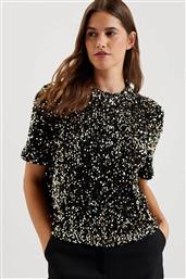 ΓΥΝΑΙΚΕΙΑ ΜΠΛΟΥΖΑ ΜΕ ΠΑΙΓΙΕΤΑ ''ZARHAAA'' - 282089 ΜΑΥΡΟ TED BAKER