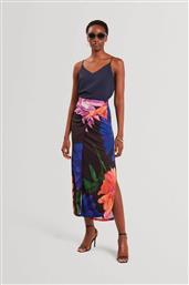 ΓΥΝΑΙΚΕΙΑ MIDI ΦΟΥΣΤΑ ΜΕ FLORAL PRINT ''VARNIA'' - 281489 ΜΑΥΡΟ TED BAKER
