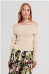 ΓΥΝΑΙΚΕΙΑ ΠΛΕΚΤΗ ΜΠΛΟΥΖΑ OFF-THE-SHOULDER ''LAYCII'' - 281889 ΧΡΥΣΟ TED BAKER