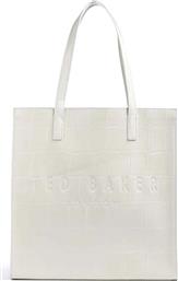 ΓΥΝΑΙΚΕΙΑ ΤΣΑΝΤΑ ΩΜΟΥ CROCCON LARGE ICON 281631 IVORY ΚΡΟΚΟ TED BAKER