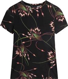 ΓΥΝΑΙΚΕΙΟ ΦΛΟΡΑΛ T-SHIRT ''LEXIII'' - 277550 ΜΑΥΡΟ TED BAKER από το NOTOS