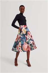 ΓΥΝΑΙΚΕΙΟ MIDI ΦΟΡΕΜΑ ΜΕ FLORAL PRINT ''PATRIIA'' - 281880 ΜΠΛΕ ΣΚΟΥΡΟ TED BAKER