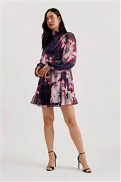 ΓΥΝΑΙΚΕΙΟ MINI ΦΟΡΕΜΑ ΜΕ FLORAL PRINT - 278561 ΜΠΛΕ ΣΚΟΥΡΟ TED BAKER