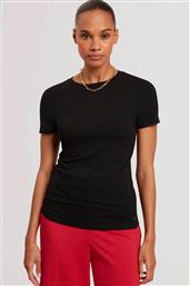 ΓΥΝΑΙΚΕΙΟ T-SHIRT ΜΟΝΟΧΡΩΜΟ ''LARNAA'' - 282127 ΜΑΥΡΟ TED BAKER