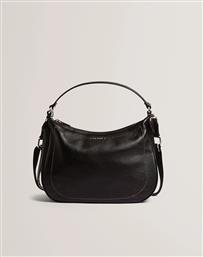 LYSHIA WEBBING LARGE LEATHER HOBO BAG TED BAKER