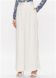 ΠΑΝΤΕΛΟΝΙ ΥΦΑΣΜΑΤΙΝΟ ELIZIIE 265777 ΛΕΥΚΟ WIDE LEG TED BAKER