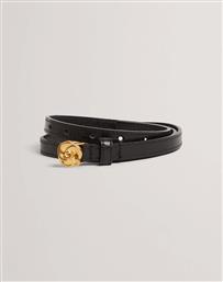 ROOSSI LEATHER BELT WITH ROSE HARDWARE TED BAKER