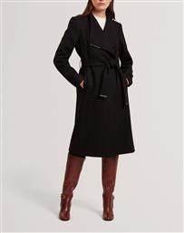 ROSE MID LENGTH BELTED WOOL WRAP COAT TED BAKER