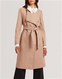 ROSE MID LENGTH BELTED WOOL WRAP COAT TED BAKER