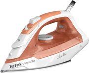 VIRTUO 30 FV2C40E0 IRON DRY & STEAM IRON CERAMIC SOLEPLATE 2000 W PEACH WHITE TEFAL