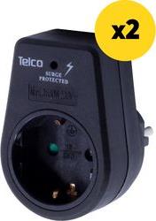 ΑΝΤΑΠΤΟΡΑΣ ΣΟΥΚΟ ΜΕ ΠΡΟΣΤΑΣΙΑ ΥΠΕΡΤΑΣΗΣ KF-GZBD-01/01 ΣΕΤ 2 ΤΜΧ TELCO