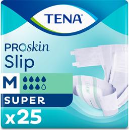 ΑΝΟΙΧΤΕΣ ΠΑΝΕΣ ΑΚΡΑΤΕΙΑΣ ΕΝΗΛΙΚΩΝ SLIP SUPER MEDIUM NO 3 (25 ΤΕΜ) TENA