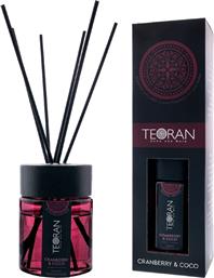 ΑΡΩΜΑΤΙΚΟ XΩΡΟΥ ΣΕ STICK CRANBERRY COCO ΣΤΡΟΓΓΥΛΟ 150ML TEORAN