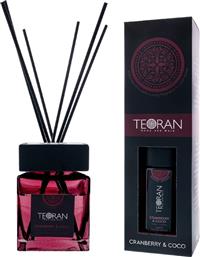 ΑΡΩΜΑΤΙΚΟ XΩΡΟΥ ΣΕ STICK CRANBERRY COCO ΤΕΤΡΑΓΩΝΟ 150ML TEORAN