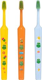 GOOD MINI EXTRA SOFT TOOTHBRUSH BOLIBOMPA 0-3 YEARS ΟΔΟΝΤΟΒΟΥΡΤΣΑ ΜΕ ΠΟΛΥ ΜΑΛΑΚΕΣ ΙΝΕΣ & ΠΟΛΥ ΜΙΚΡΗ ΚΕΦΑΛΗ ΓΙΑ ΒΡΕΦΗ - ΝΗΠΙΑ 3 ΤΕΜΑΧΙΑ - ΚΙΤΡΙΝΟ / ΠΟΡΤΟΚΑΛΙ / ΓΑΛΑΖΙΟ TEPE από το PHARM24