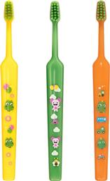 GOOD MINI EXTRA SOFT TOOTHBRUSH BOLIBOMPA 0-3 YEARS ΟΔΟΝΤΟΒΟΥΡΤΣΑ ΜΕ ΠΟΛΥ ΜΑΛΑΚΕΣ ΙΝΕΣ & ΠΟΛΥ ΜΙΚΡΗ ΚΕΦΑΛΗ ΓΙΑ ΒΡΕΦΗ - ΝΗΠΙΑ 3 ΤΕΜΑΧΙΑ - ΚΙΤΡΙΝΟ / ΠΡΑΣΙΝΟ / ΠΟΡΤΟΚΑΛΙ TEPE