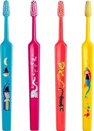 KIDS EXTRA SOFT TOOTHBRUSH 0-3 YEARS ΟΔΟΝΤΟΒΟΥΡΤΣΑ ΜΕ ΜΙΚΡΗ ΚΩΝΙΚΗ ΚΕΦΑΛΗ & ΠΟΛΥ ΜΑΛΑΚΕΣ ΙΝΕΣ ΚΑΤΑΛΛΗΛΗ ΓΙΑ ΤΑ ΠΡΩΤΑ ΔΟΝΤΙΑ 4 ΤΕΜΑΧΙΑ - MULTICOLOR 13 TEPE