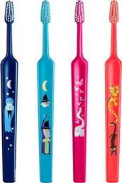 KIDS EXTRA SOFT TOOTHBRUSH 0-3 YEARS ΟΔΟΝΤΟΒΟΥΡΤΣΑ ΜΕ ΜΙΚΡΗ ΚΩΝΙΚΗ ΚΕΦΑΛΗ & ΠΟΛΥ ΜΑΛΑΚΕΣ ΙΝΕΣ ΚΑΤΑΛΛΗΛΗ ΓΙΑ ΤΑ ΠΡΩΤΑ ΔΟΝΤΙΑ 4 ΤΕΜΑΧΙΑ - MULTICOLOR 5 TEPE