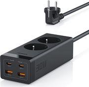 6 IN 1 POWER STRIP 2XSCHUKO 2XUSB 2XTYPE-C 30W WITH CABLE 2M BLACK TS-FS01DE00 TESSAN από το e-SHOP