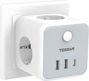 6 IN 1 POWERCUBE SOCKET 3XSCHUKO, 2XUSB, 1XTYPE-C TS-301-DE-C TESSAN από το e-SHOP