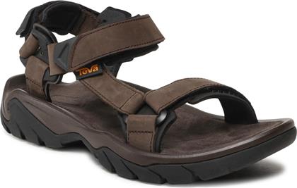 ΣΑΝΔΑΛΙΑ M TERRA FI 5 UNIVERSAL LEATHER 1099442 ΚΑΦΕ TEVA