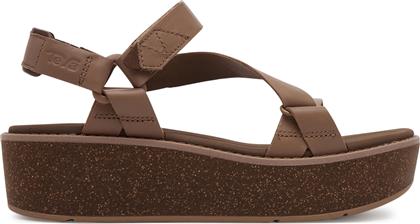 ΣΑΝΔΑΛΙΑ MADERA WEDGE 1151015 ΚΑΦΕ TEVA