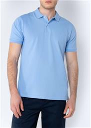 ΑΝΔΡΙΚΗ ΜΠΛΟΥΖΑ POLO PIQUE REGULAR FIT 3PS0001B176SK ΣΙΕΛ THE BOSTONIANS