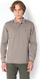 ΑΝΔΡΙΚΗ ΜΠΛΟΥΖΑ TWIN TIPPED POLO 3PL1151-B630EL ΜΠΕΖ THE BOSTONIANS