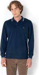 ΑΝΔΡΙΚΗ ΜΠΛΟΥΖΑ TWIN TIPPED POLO 3PL1151-B691PE ΠΕΤΡΟΛ THE BOSTONIANS