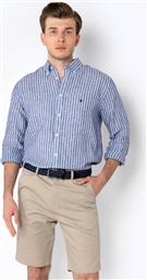 ΑΝΔΡΙΚΗ CHINO ΒΕΡΜΟΥΔΑ REGULAR FIT - EN202401 ΜΠΕΖ THE BOSTONIANS
