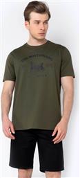 ΑΝΔΡΙΚΗ CHINO ΒΕΡΜΟΥΔΑ REGULAR FIT - EN202401 ΜΑΥΡΟ THE BOSTONIANS